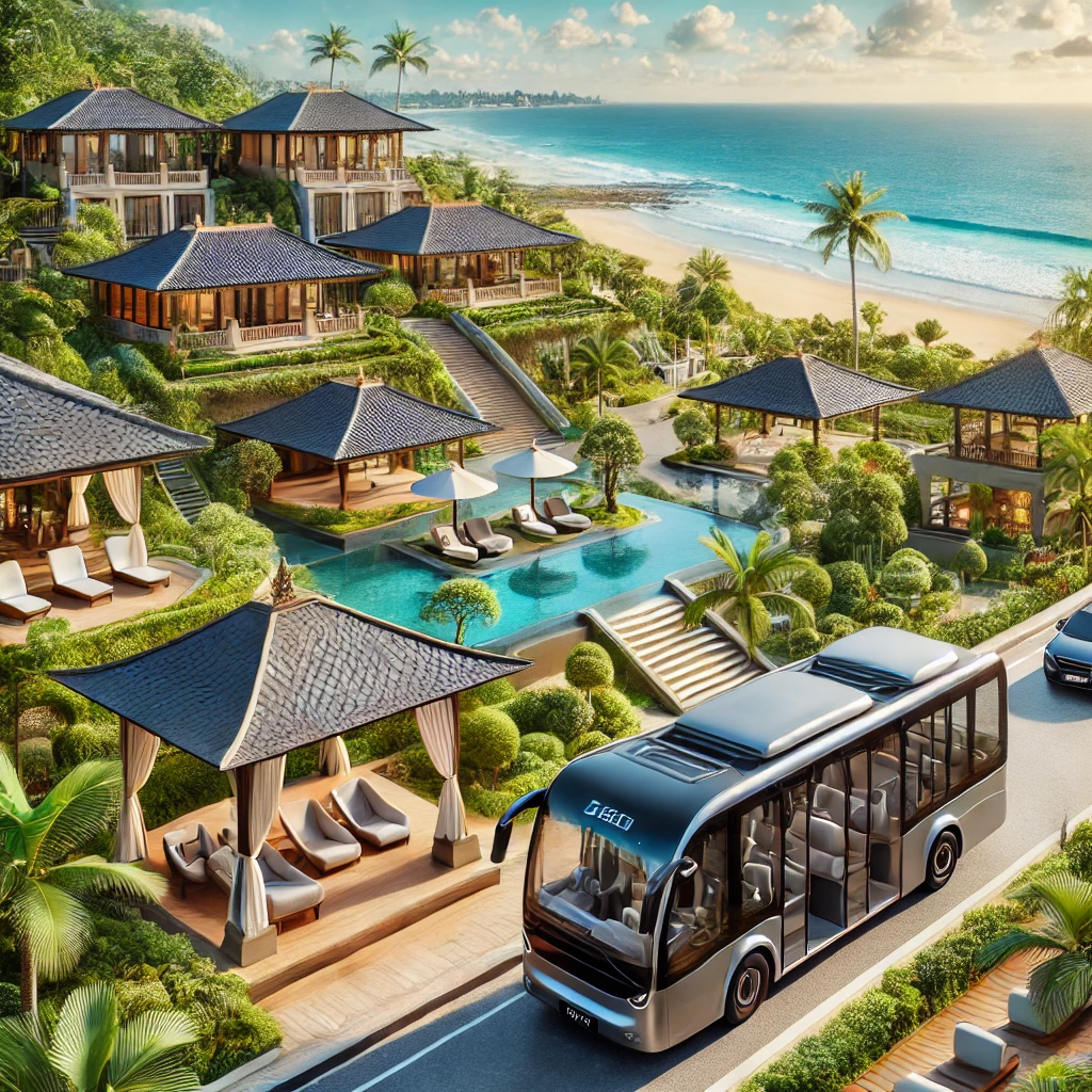 Best Resort in Bali? ITDC Free Electric Shuttle Service Makes It Even Better