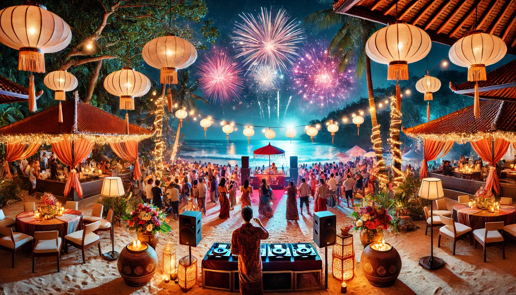 Ring in the New Year: Bali Beachfront Resort Parties You Can’t Miss